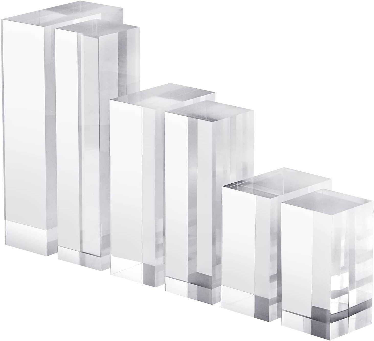 Plasticmart - Wholesale Jewelry Stand & Display - Acrylic Display Risers for Jewelry, Food, Figurines & Crafts0