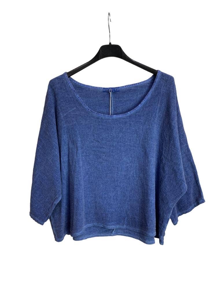 la maison des fibres naturelles – wholesale T-shirt – women's – TOP 3791 90% COTTON 10% LINEN7