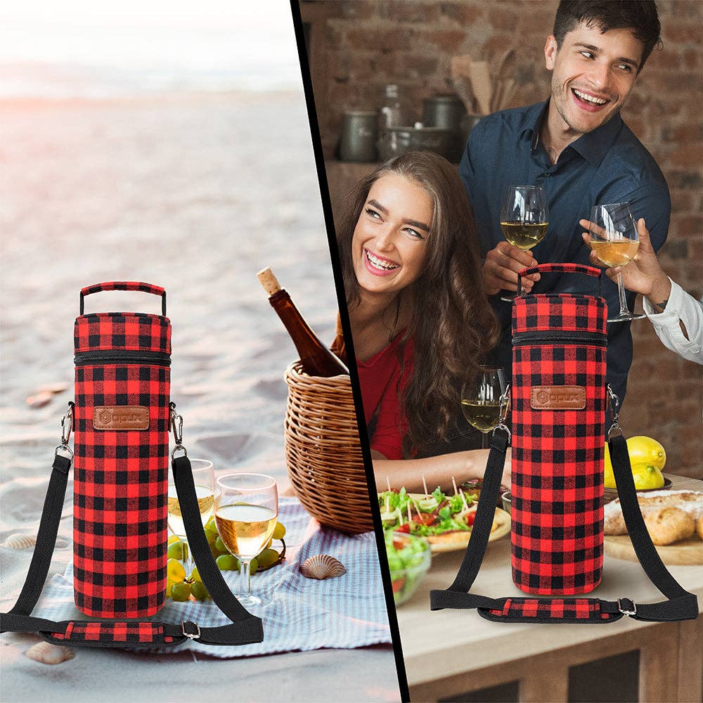 OPUX - Wholesale Wine Tote - 1 Bottle Wine Carrier Bag16
