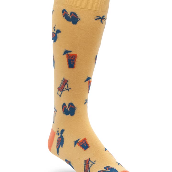 Beach Life Socks for wholesale by SeaTurtle Sports