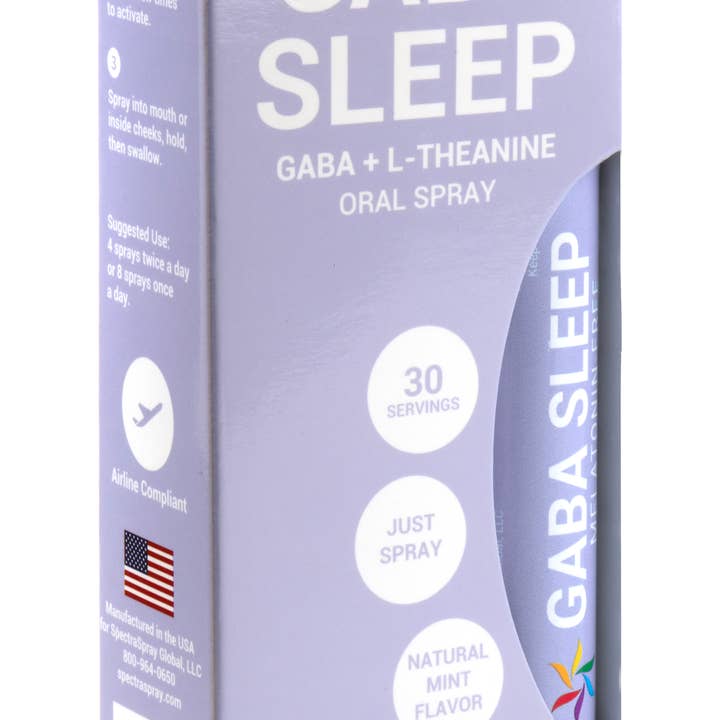 SpectraSpray Global – wholesale Oral supplement/vitamin – GABA SLEEP Oral Spray - Melatonin Free