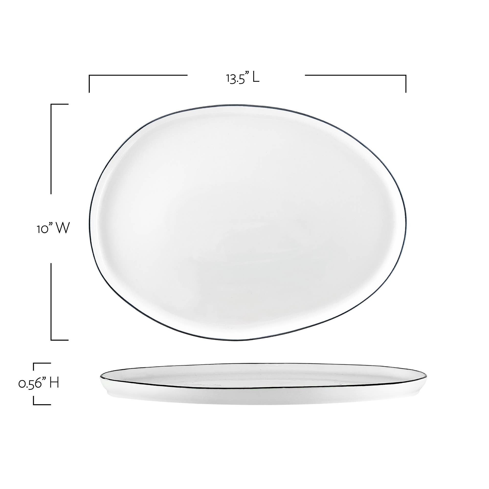 Canvas Home – wholesale Platter – Abbesses Blue Small Platter9