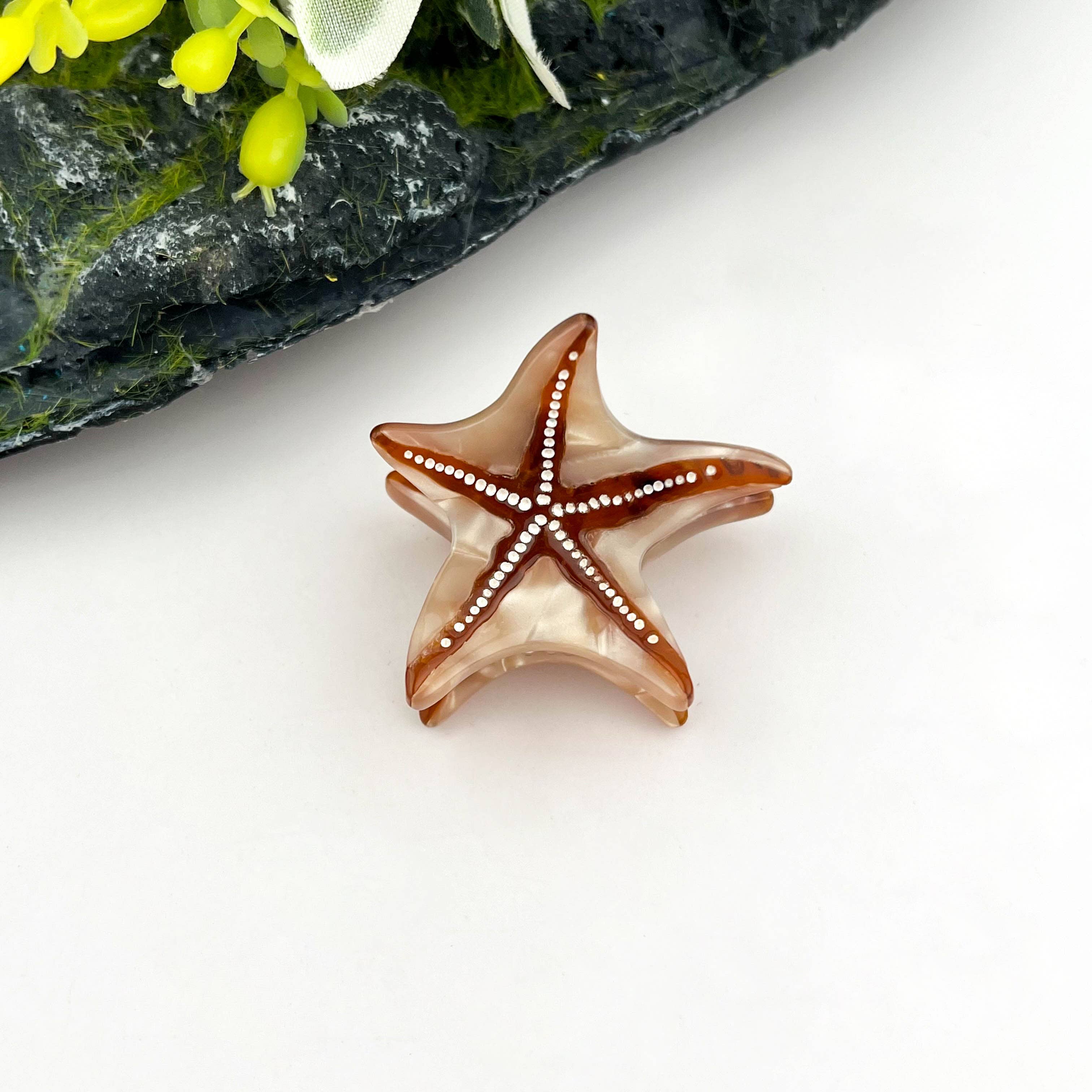 TheDivaSoap - Wholesale Hair Clip - Women's - Starfish Hair Clip, Acetate Claw Clip15
