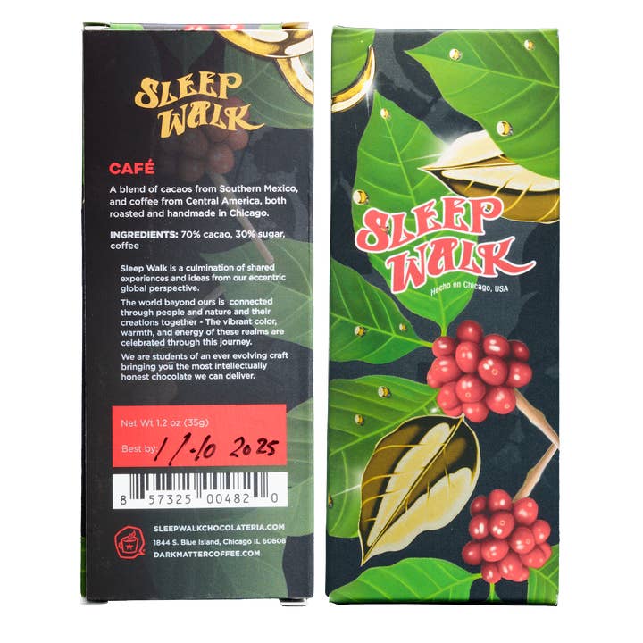 Dark Matter Coffee - Vendita all'ingrosso Barretta di cioccolato - Caffè al cioccolato Sleep Walk