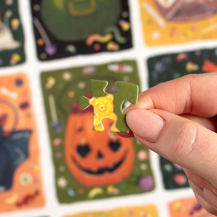 1canoe2 | One Canoe Two Paper Co. - Wholesale Puzzle - Adult - Spooky Sweets - 500 Piece Halloween Jigsaw Puzzle2