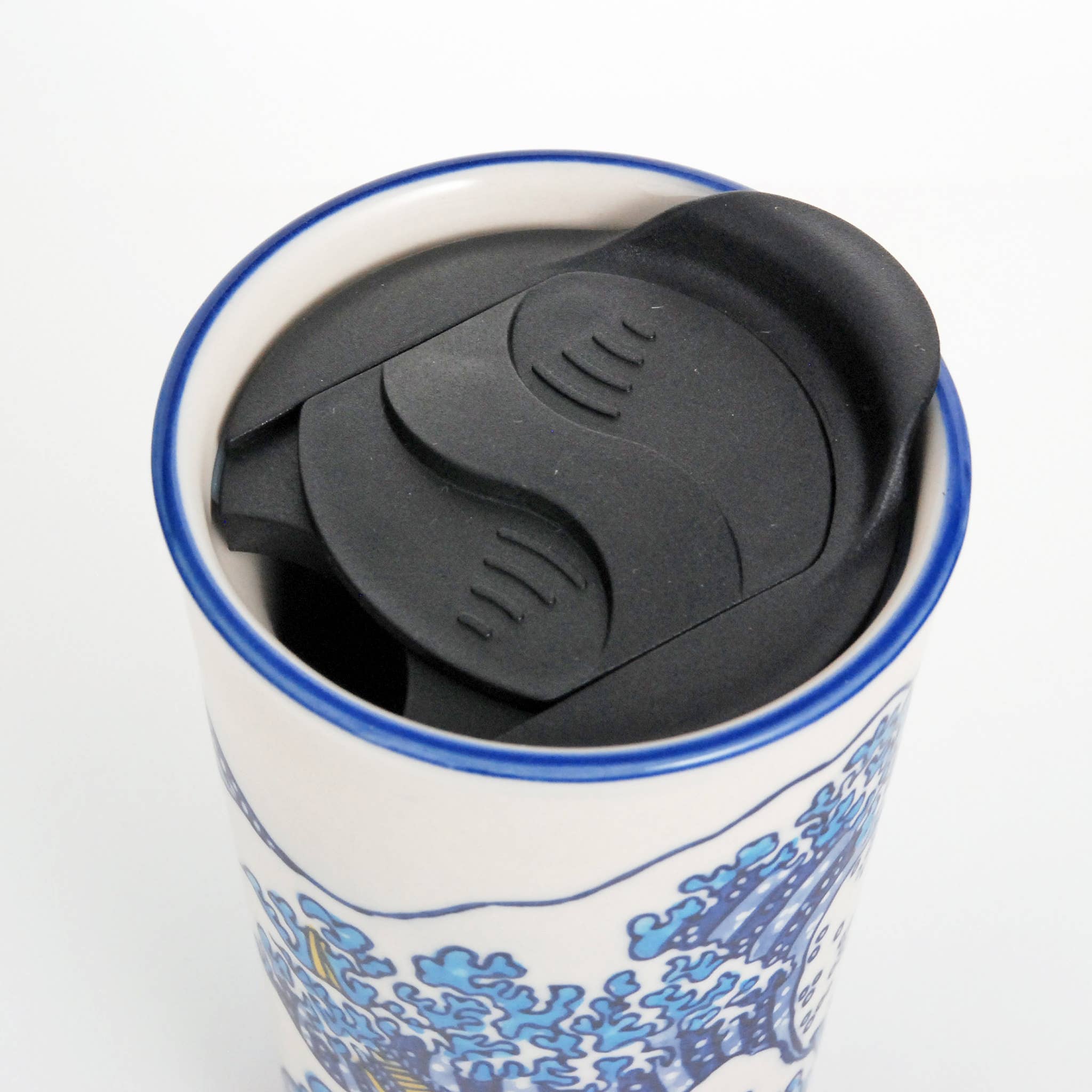 Fuji Merchandise Corporation - Wholesale Insulated Mug/Tumbler - MIRA TUMBLER – BLUE HOKUSAI2