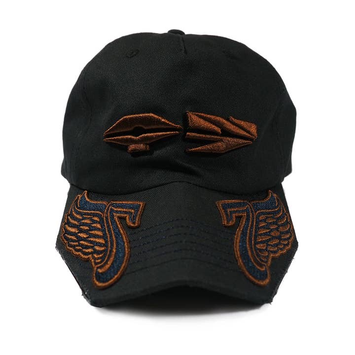 CHAPEAU AILE CHOPD OVRLNDR - Noir pour la vente par Any7