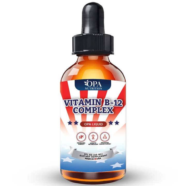 OPA Nutrition – wholesale Oral supplement/vitamin – Vitamin B12 1200 mcg Drops for Mood and Cognitive Support