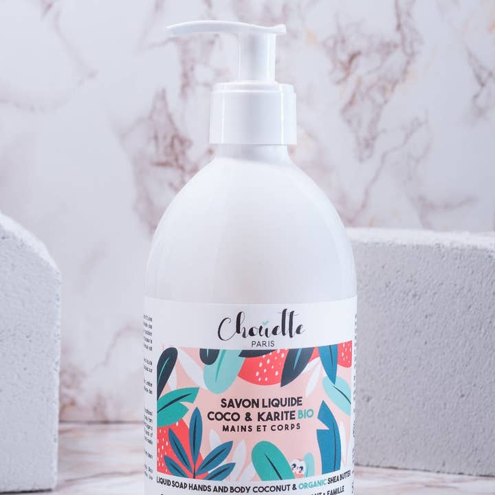 CHOUETTE PARIS - Wholesale Body Wash/Shower Gel - Kids & Baby - SAVON MAINS & CORPS COCO KARITE - 500 ml2