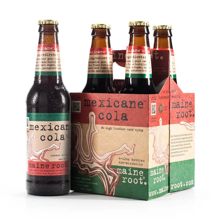 Maine Root Mexicane Cola 12oz Glass (24 Pack) for wholesale by Maine Root Craft Soda