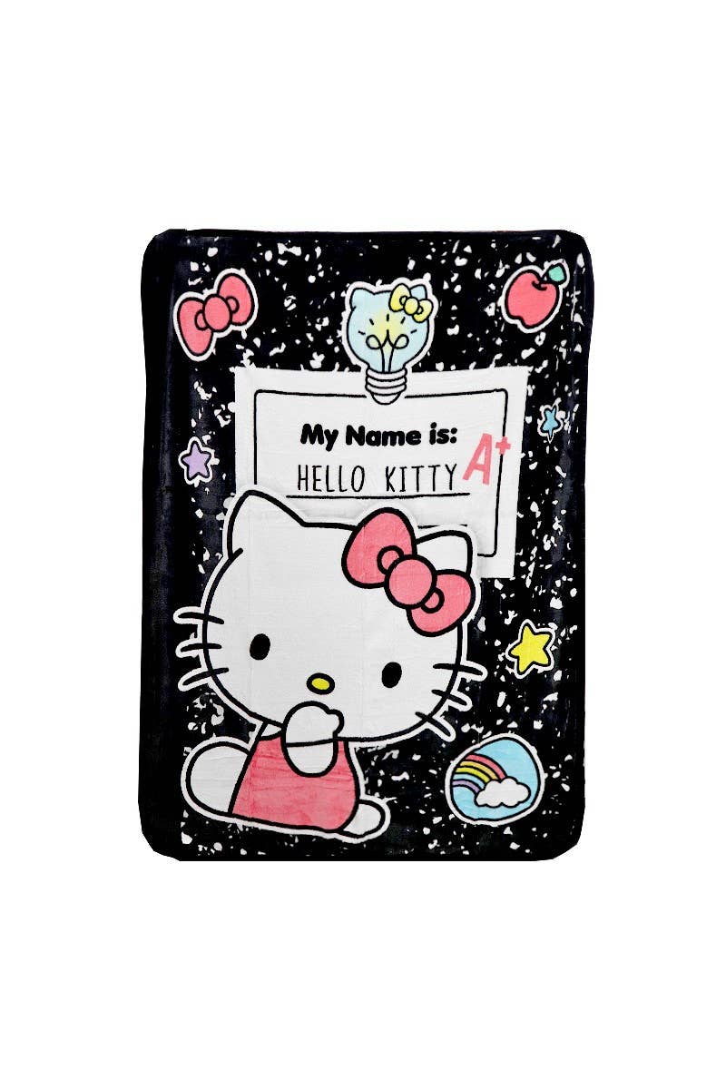 PINEAPPLE Beauty - Vente Plaids - UPD SMHI Couverture en peluche Hello Kitty Silk Touch - 6 pièces4