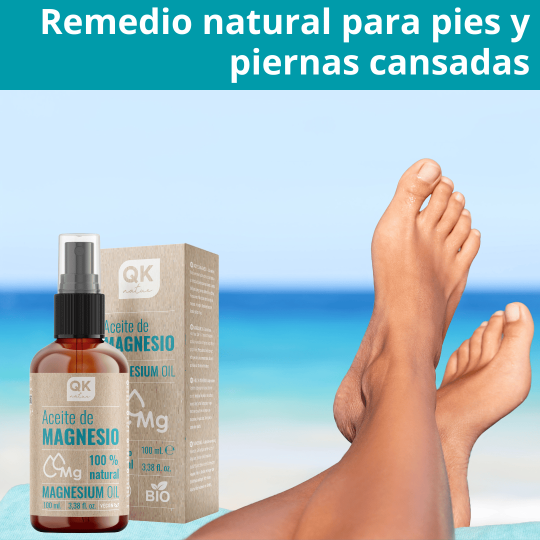 Qknatur – wholesale Pain relief spray/cream – 100% Pure Magnesium Oil, BIO Certified - 100ml2