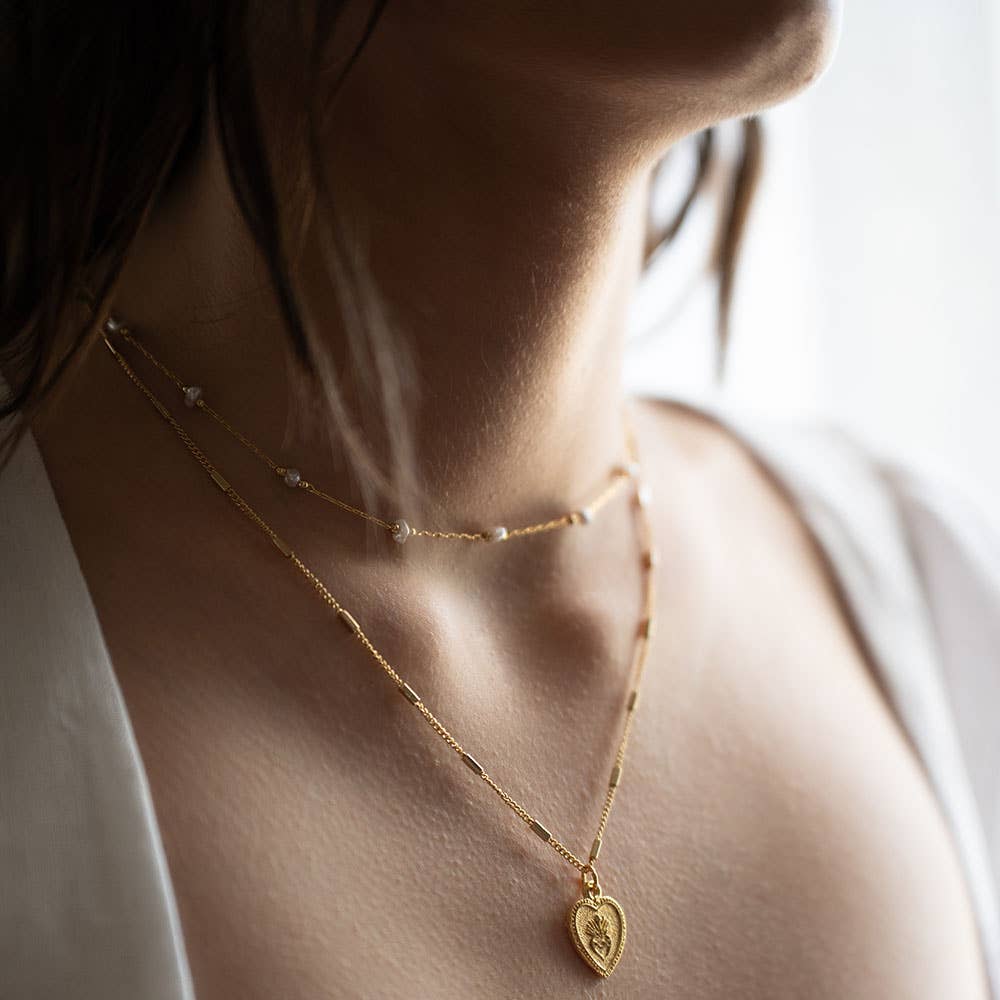 Amano Studio - Vente Colliers à pendentif - Collier cœur sacré1