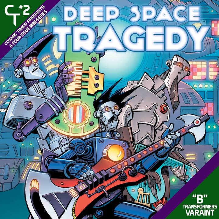 Cosmic Times - Wholesale Book - Kids - Deep Space Tragedy - Issue 2 - Transformers Variant Edition