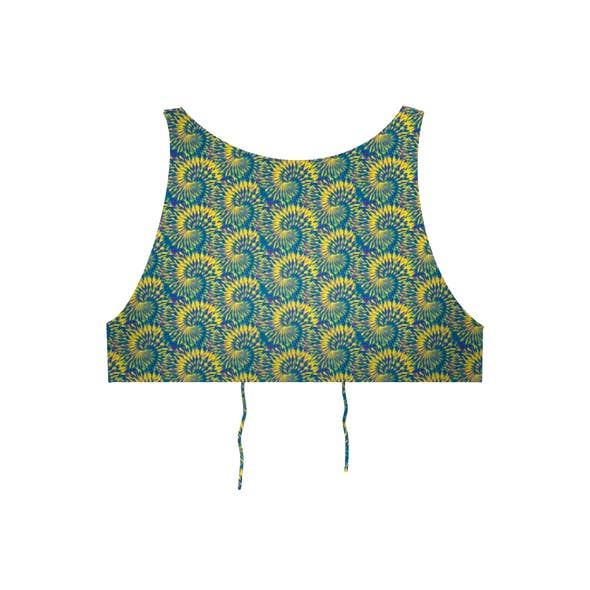 Nanue Brand - Wholesale Athletic Top - Women's - Reversible sports halter top - Nature3