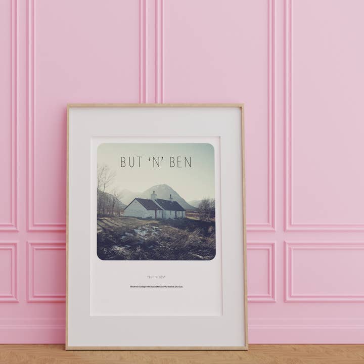 Neon Gray - Wholesale Art Print - Scottish Banter Print Blackrock Cottage1