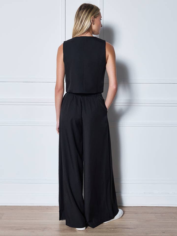 Frime - Wholesale Suit Vest - Women's - Slim waisted vest with buttons - 2500