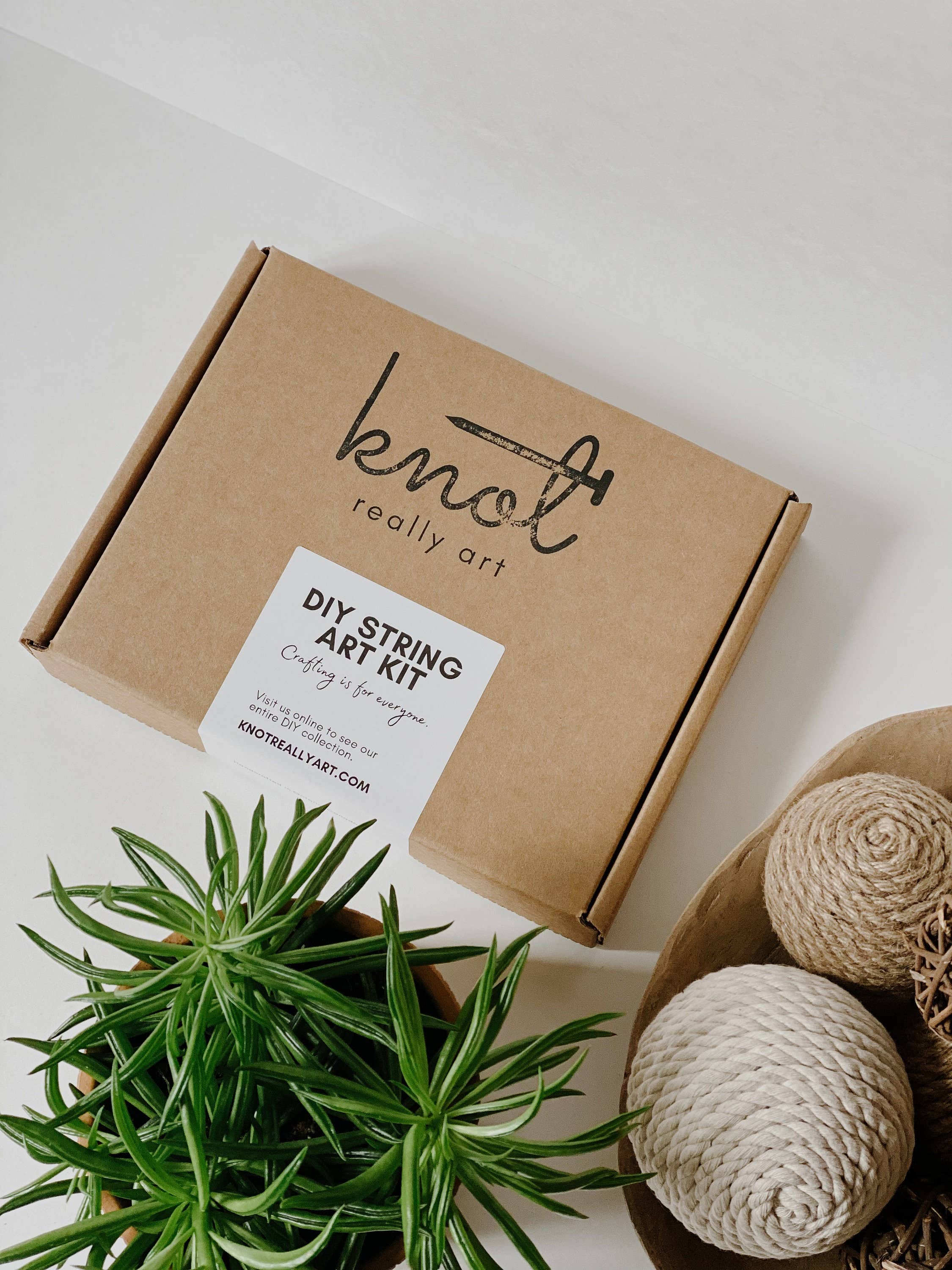 Knot Really Art - Wholesale DIY Craft Kit - Wine DIY String Art Kit7