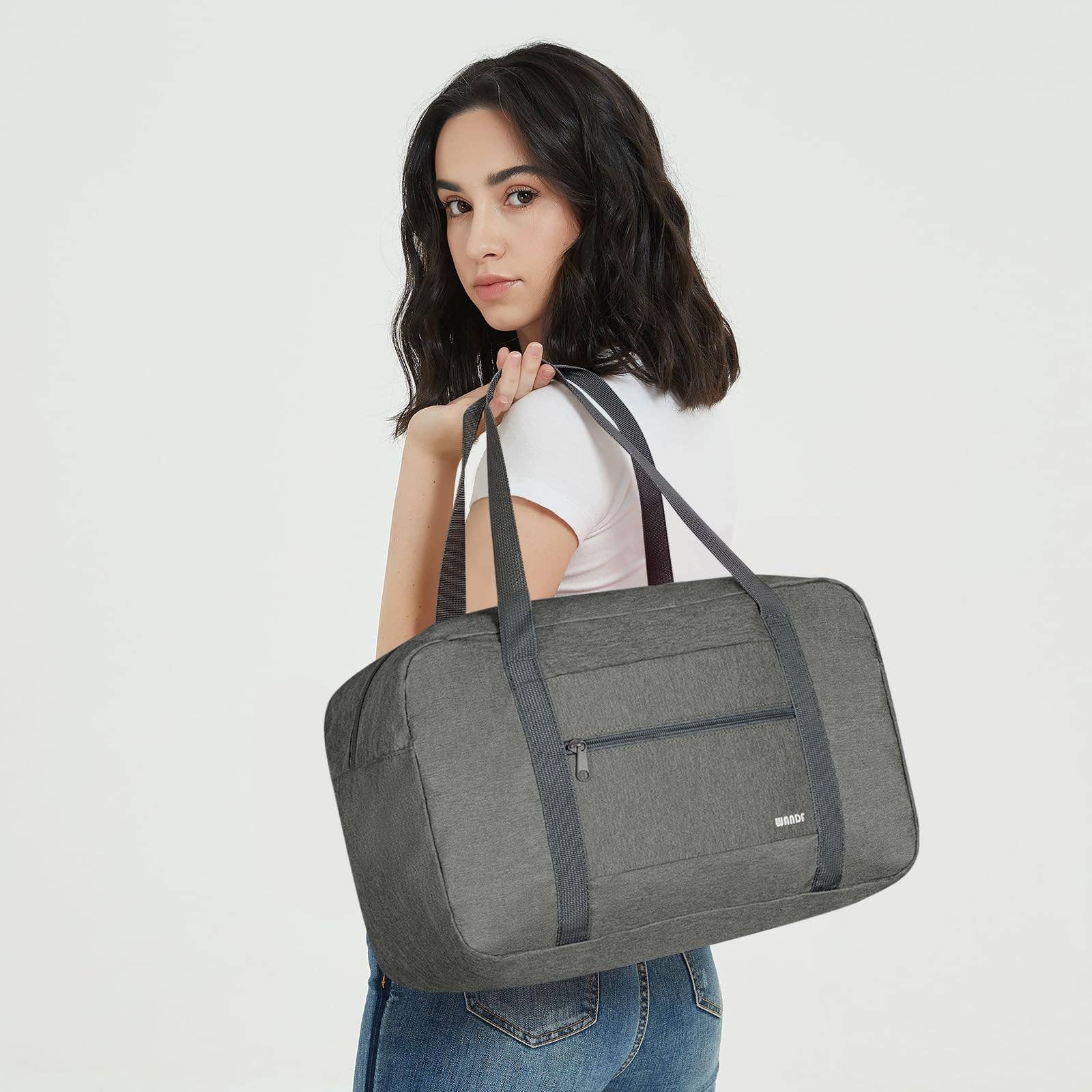 wandf - Wholesale Weekender Bag - Women's - Airplane Personal Item Travel Bag Best Underseat Bag WF112228