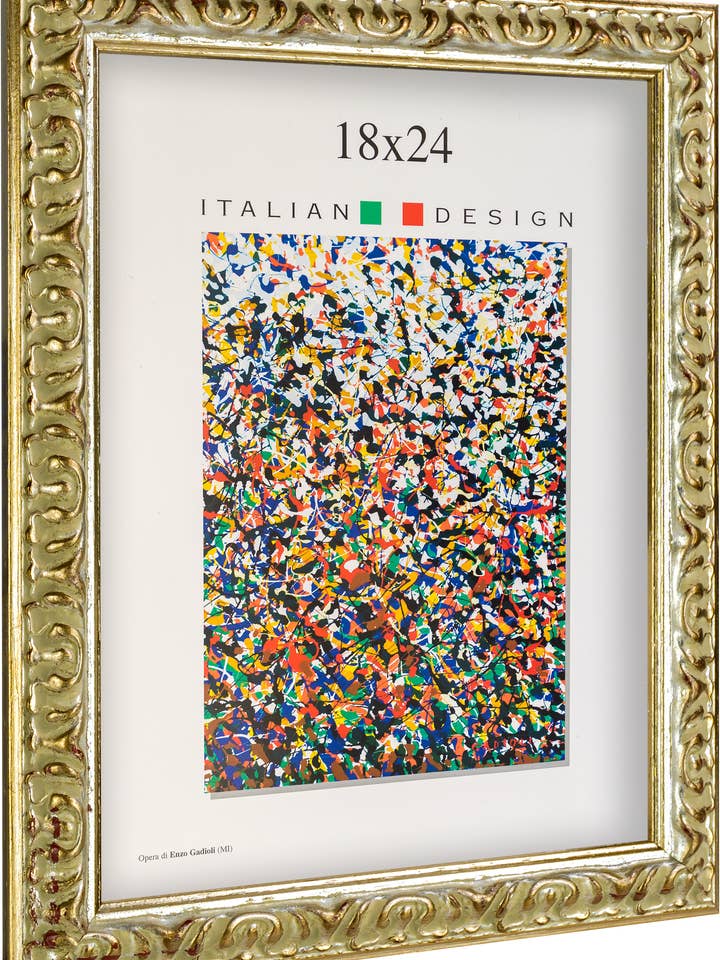 Cornice in legno" CARAVAGGIO" per la vendita all'ingrosso da parte di NOVOGLASS