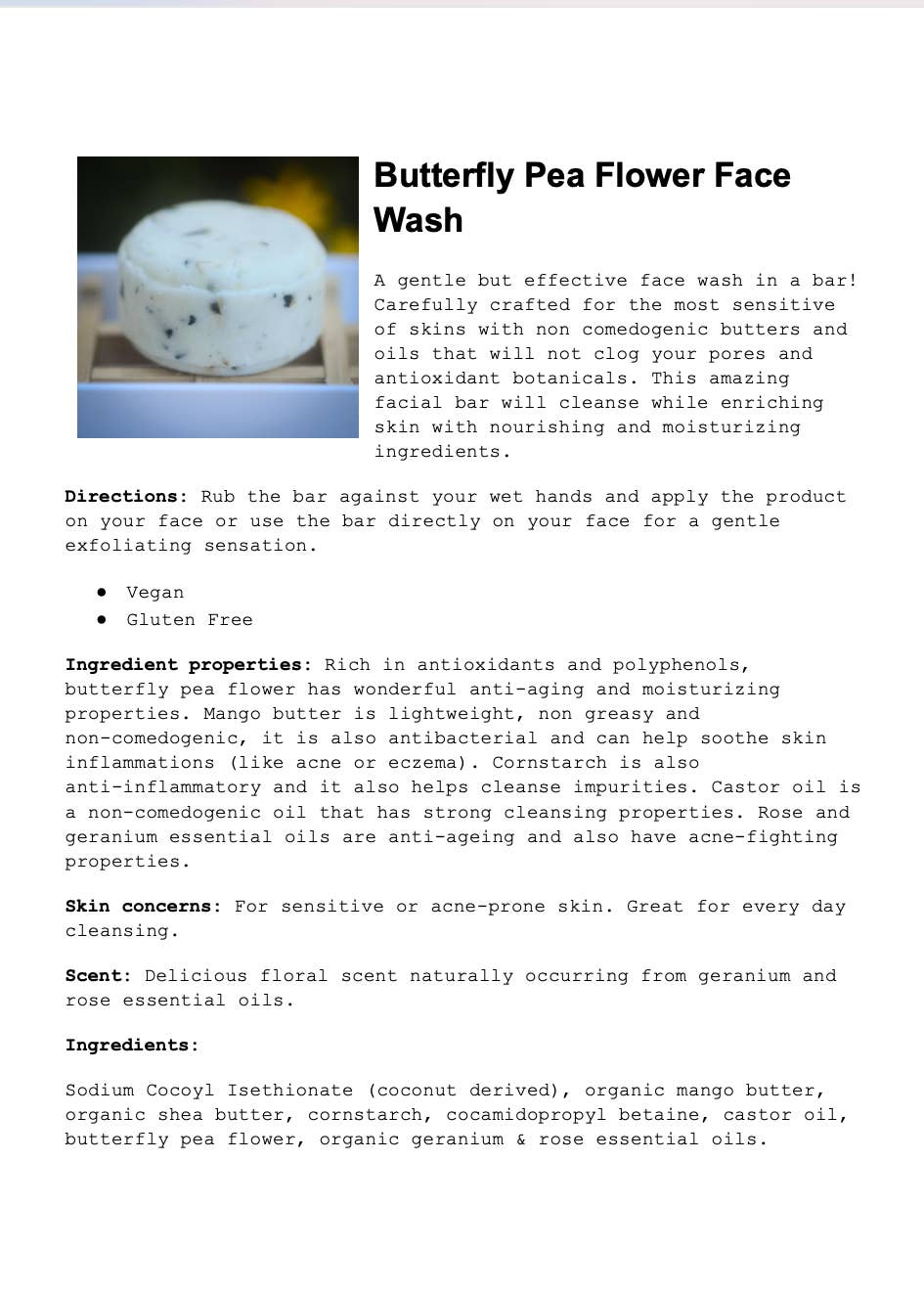 Simpl Bars - Wholesale Facial Cleanser - Unpackaged Face Wash Bar Zero Waste1