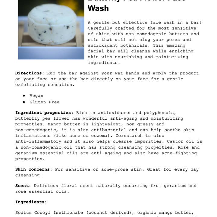 Simpl Bars - Wholesale Facial Cleanser - Unpackaged Face Wash Bar Zero Waste1