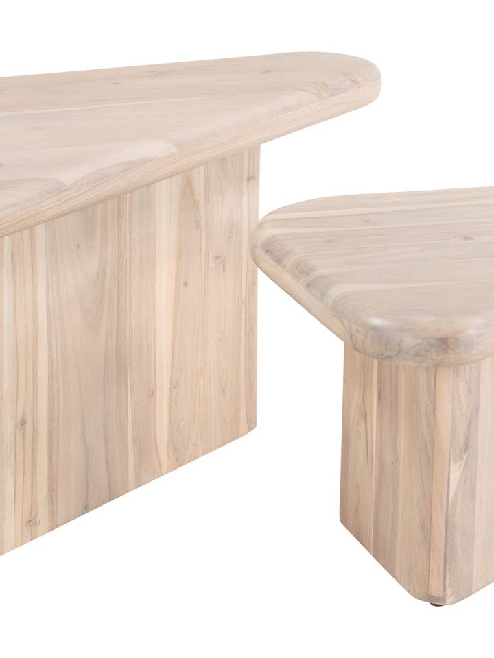 Juego de mesa de café Navidic (2 piezas) Natural para venta al por mayor de Zuo Modern