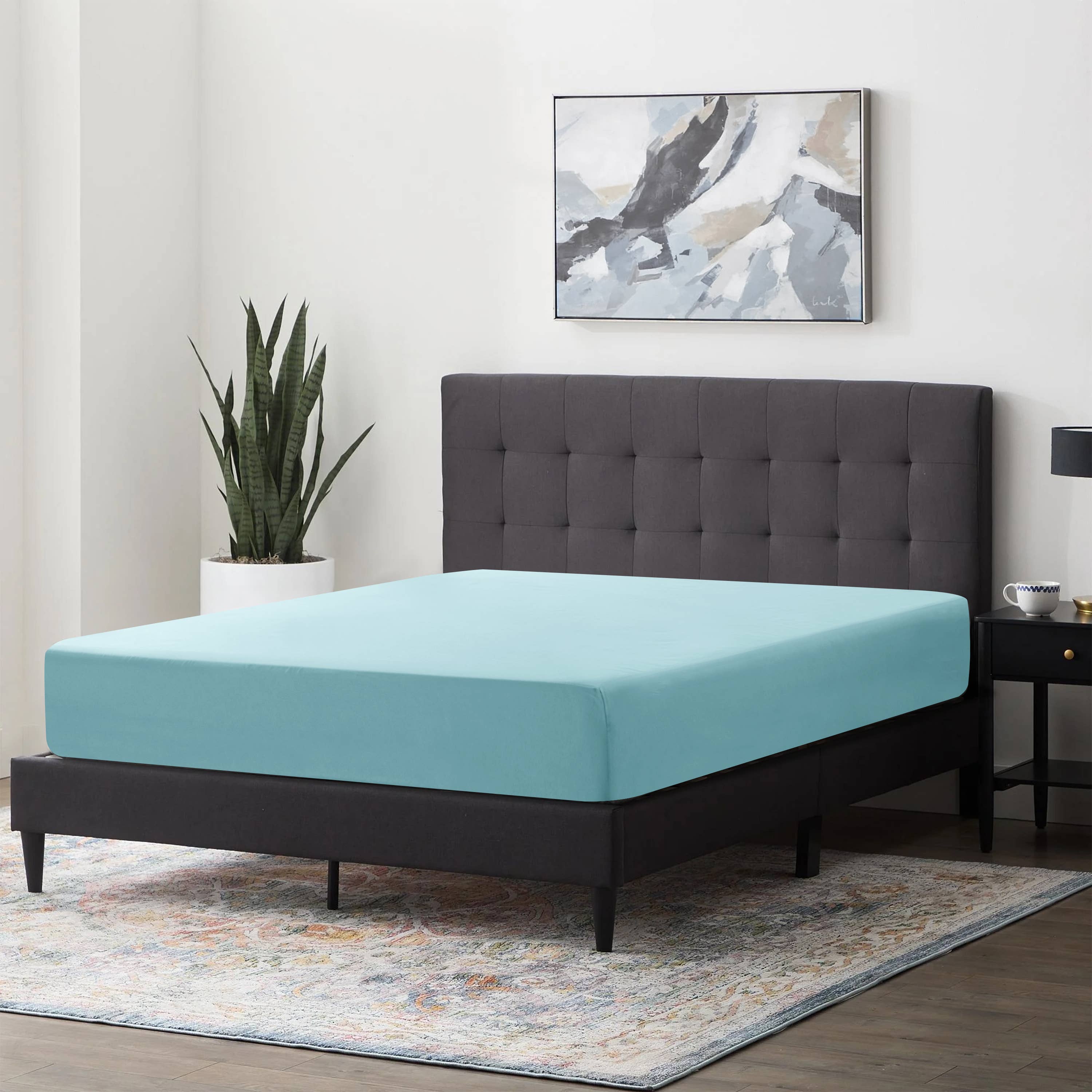 Cottonpassion_US - Vente Draps-housses - Draps-housses en microfibre douce avec bonnets extra profonds jusqu'à 40,6 cm49