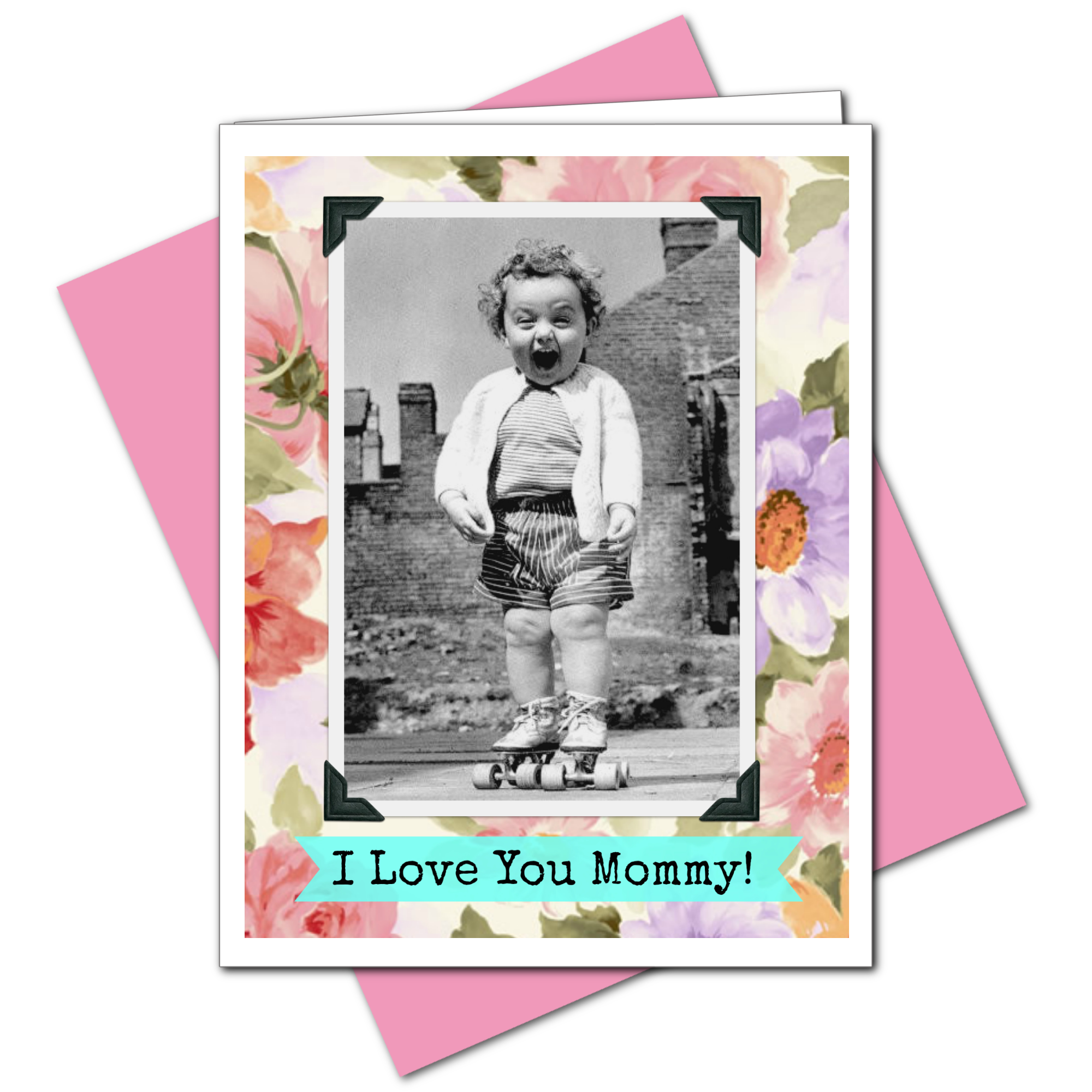 Ümlaut Brooklyn - Wholesale Mother's Day Card - I Love You Mommy - Mother's Day Card1
