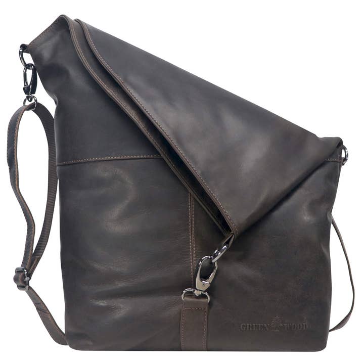 Greenwood - Wholesale Messenger Bag - Unisex - Elke shoulder bag shoulder bag large messenger bag leather5