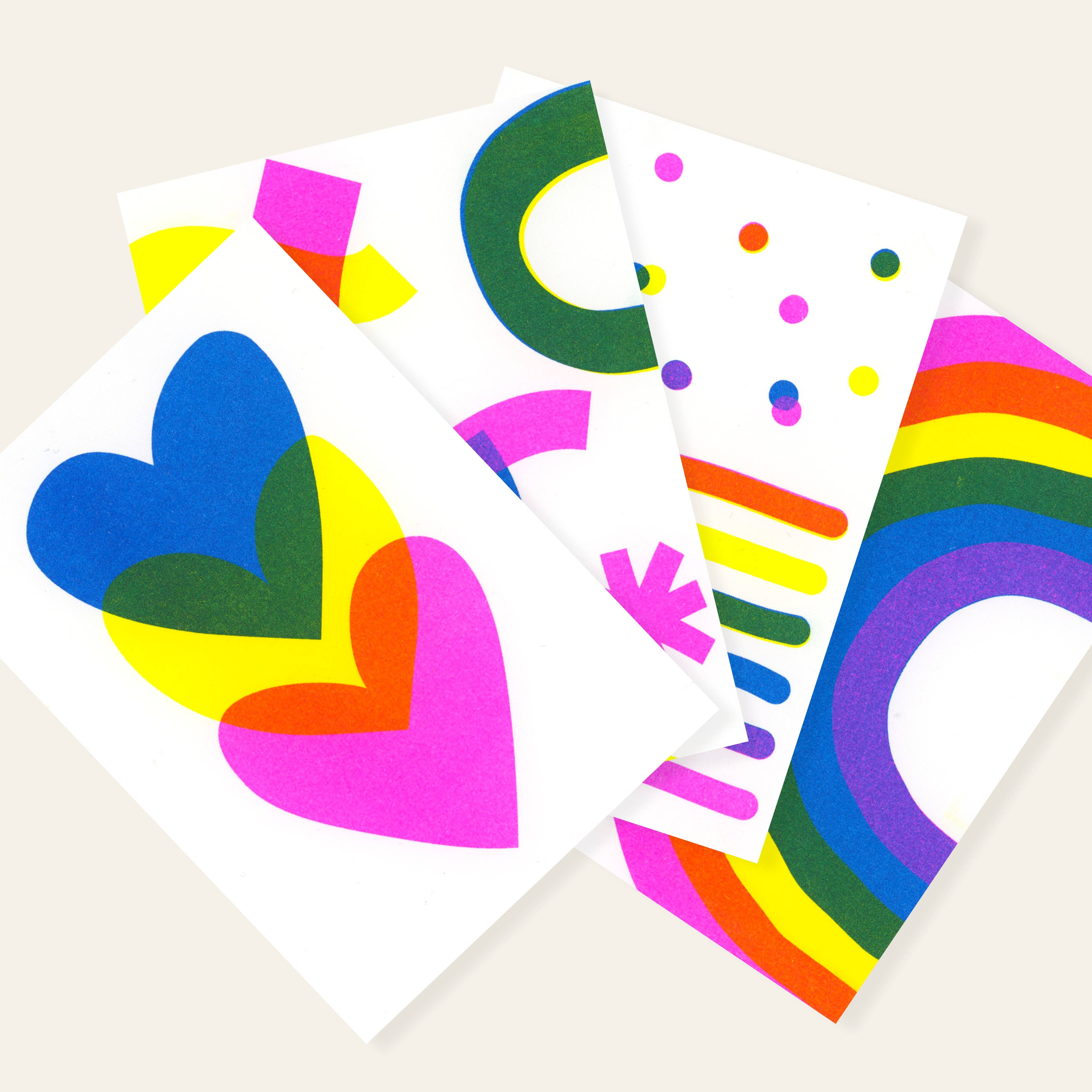 HERR & FRAU RIO – wholesale Vykort – Regnbågsvykort2