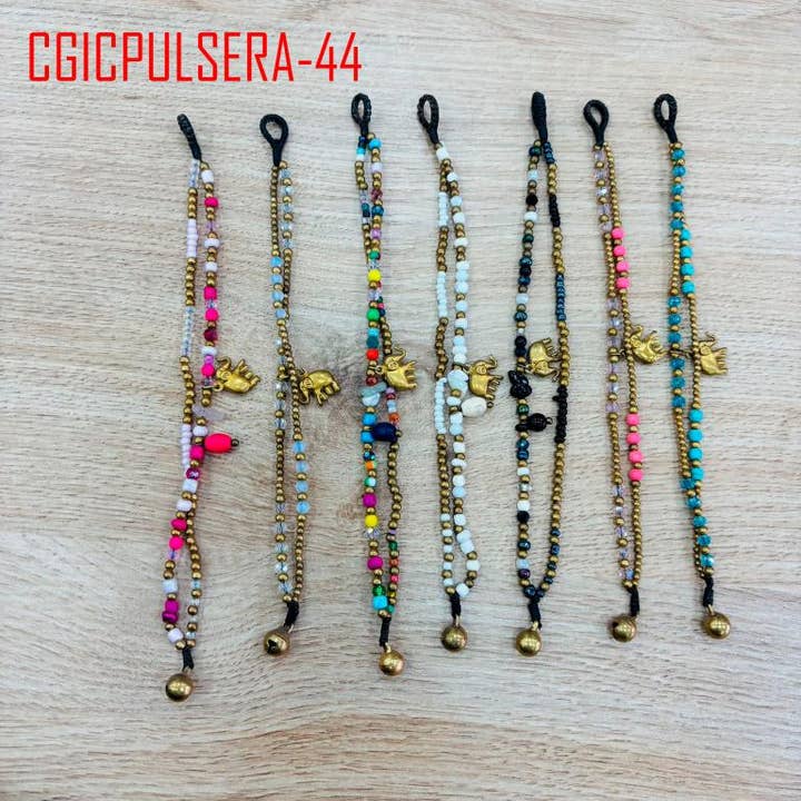 Beautiful Women's Brass Bracelet with Elephant Design. B2B for wholesale by Chenson & Gorett