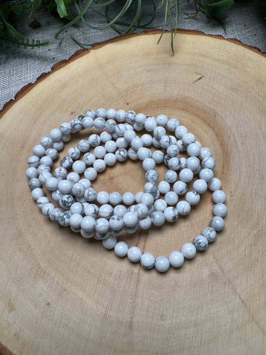 Copper Ashes – Engroshandel Perlearmbånd – Howlit 6mm Perlearmbånd1