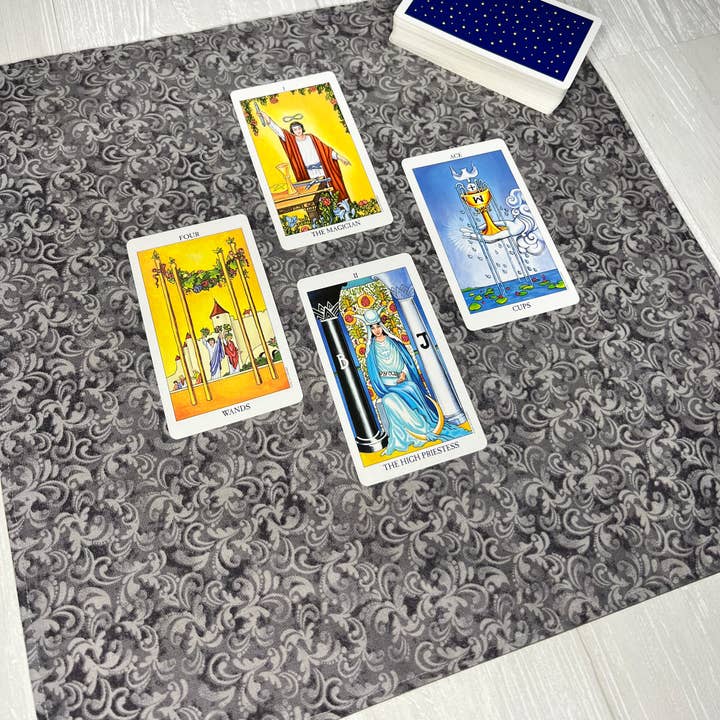 Threads of Tarot - Wholesale Tarot/Oracle Card - Tarot Gift Set: Deck, Bag, & Cloth For Birthday or Christmas10