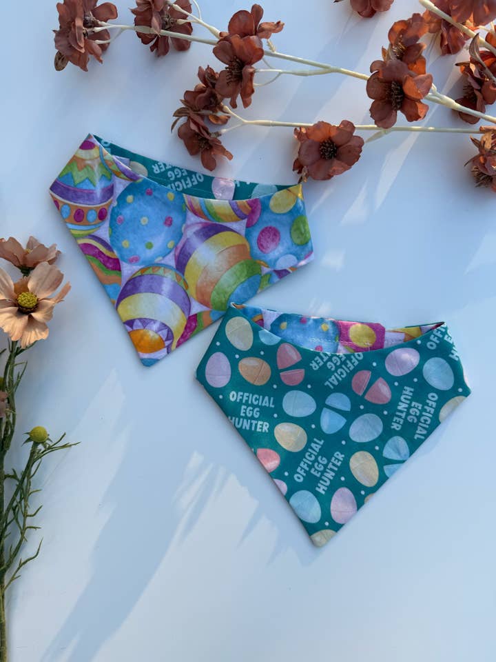 Official Egg Hunter Bandana for wholesale by The Pet Scout Shop