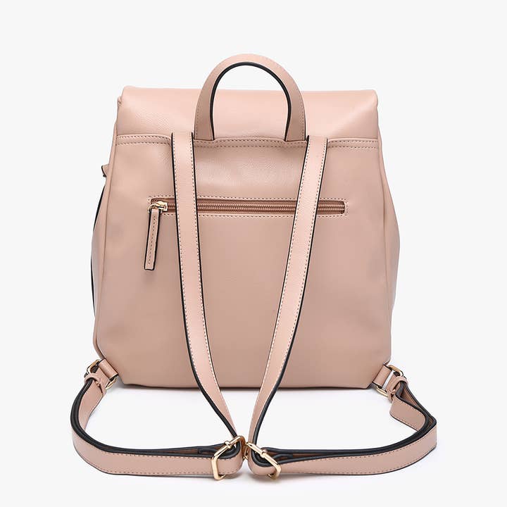 Jen & Co. - Venta al por mayor Mochila - Mujer - Mochila con bolsillo plegable Adley BP2468