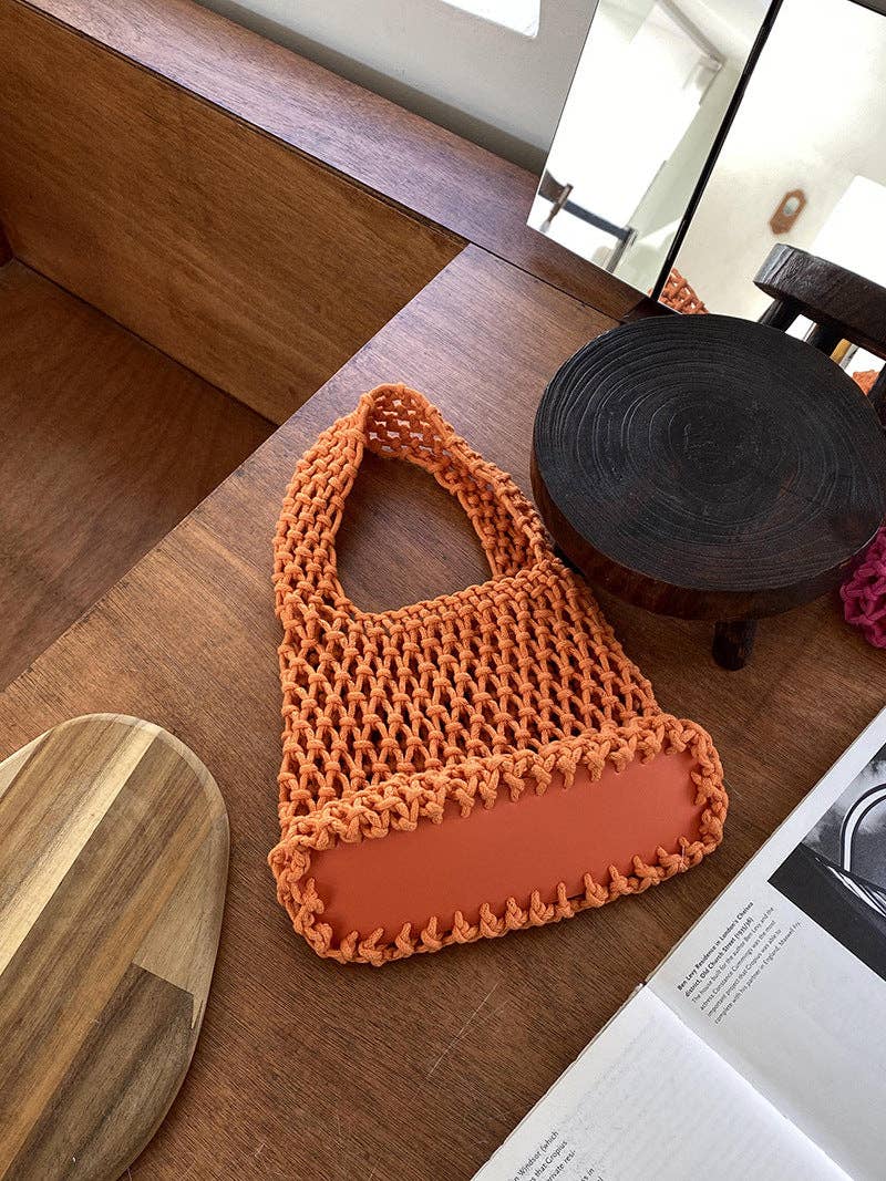 Dipped Shop – Großhandel Tragetasche – Damen – Einfaches einfarbiges Gelb Out DPWB1815