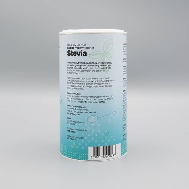 Dr. Coy's Health Foods - Wholesale Sugar/Sweetener - Dr. Coy's Stevia Table Top Sweetener - 750g4