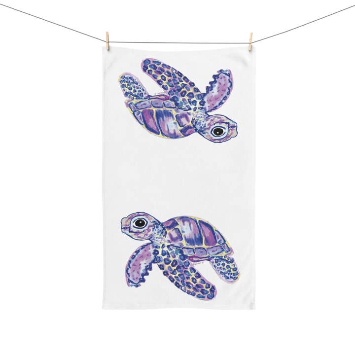 Blue Cava – wholesale Tea towel – “Tilley” Hand Towel (Poly/Cotton)3