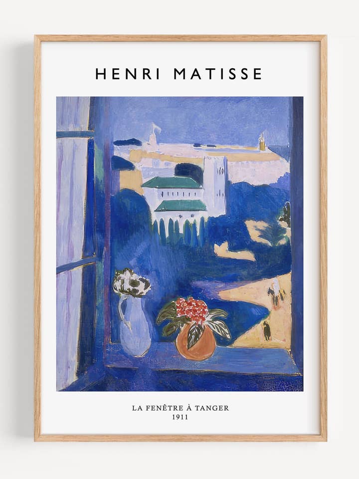 Matisse La Fenêtre à Tanger M24 for wholesale by Peardrop Prints