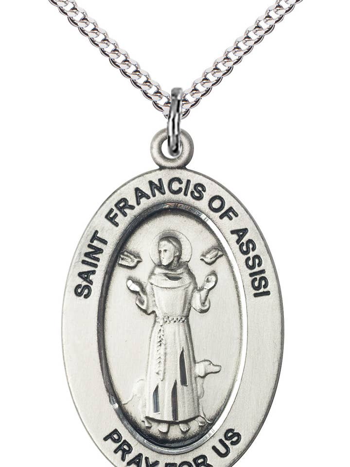 Sankt Franciskus av Assisi-hänge för wholesale av Tony’s Jewelry