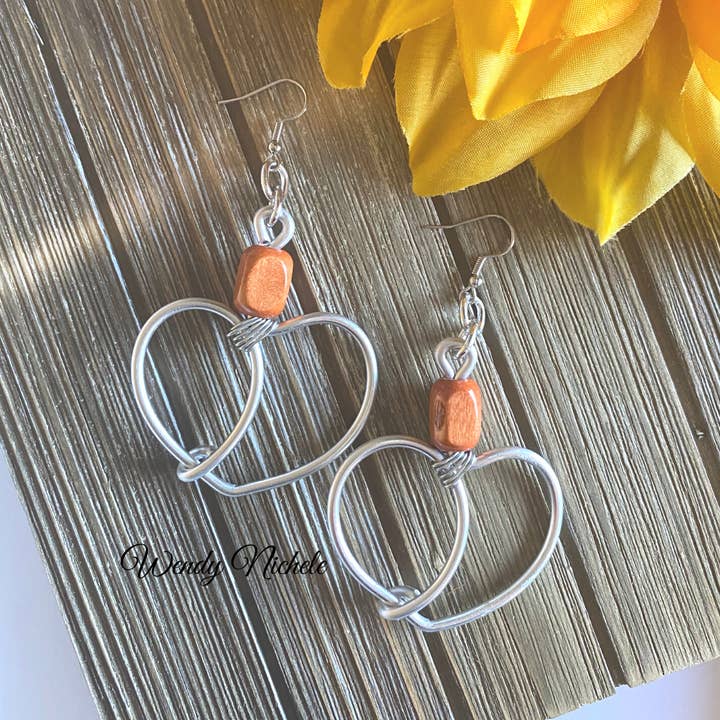 Wendy Nichele Jewelry - Venta al por mayor Pendientes colgantes - Pendientes de aluminio, pendientes de alambre hechos a mano, ligeros2
