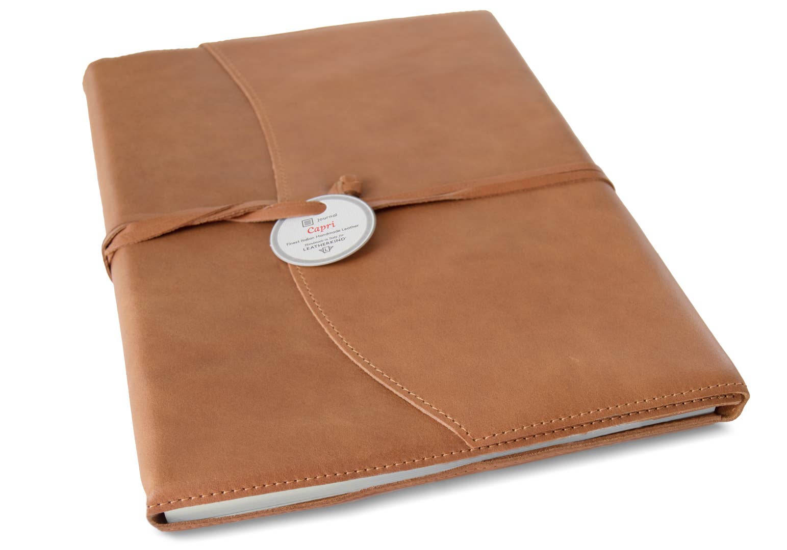 Creatico – Großhandel Tagebuch – Leatherkind Capri Notizbuch, A4, nachfüllbar, Geschenkset mit Stift35