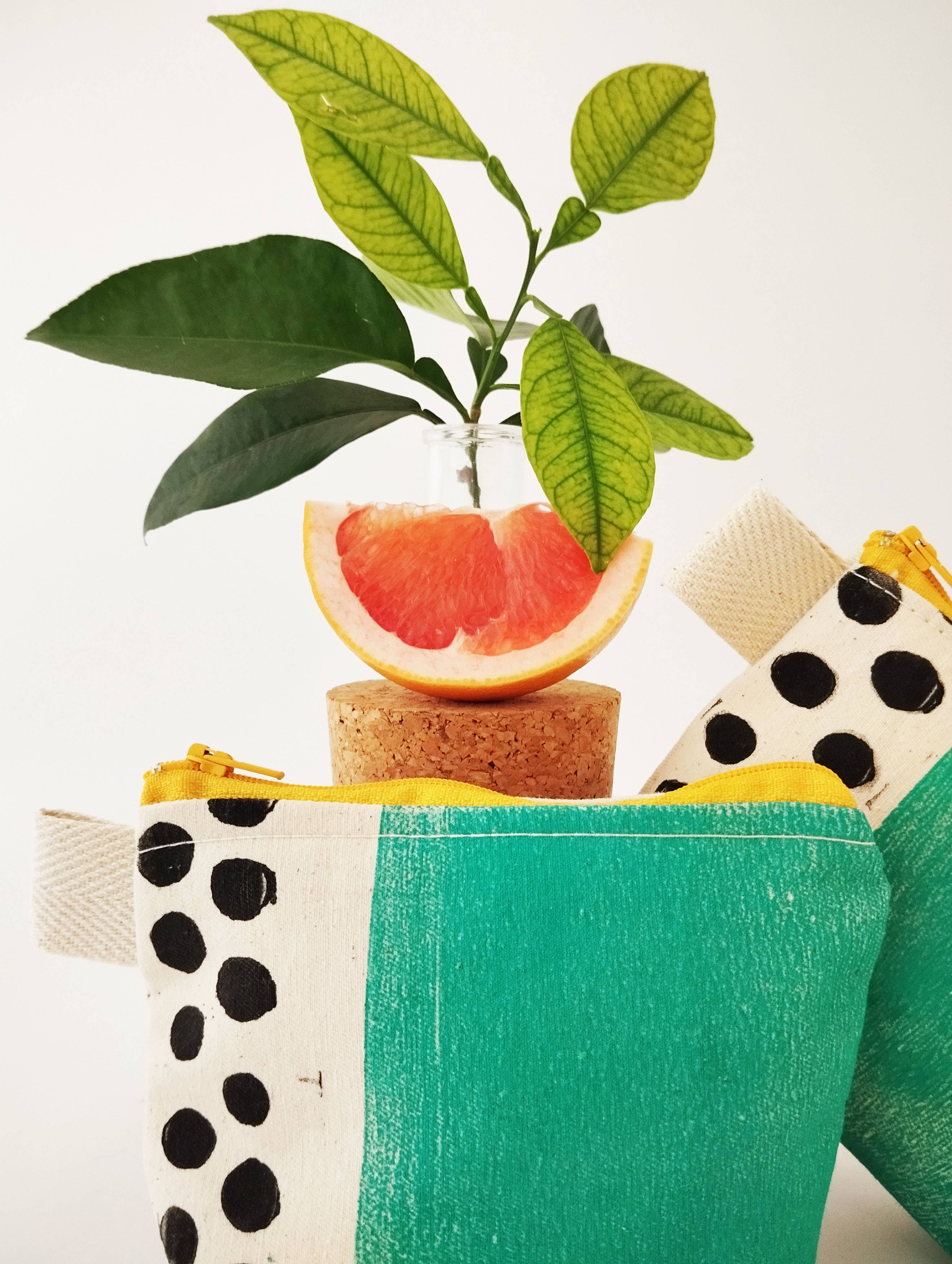 The Ink Job - Wholesale Pouch - Women's - Teal Blue Zipper Pouch7