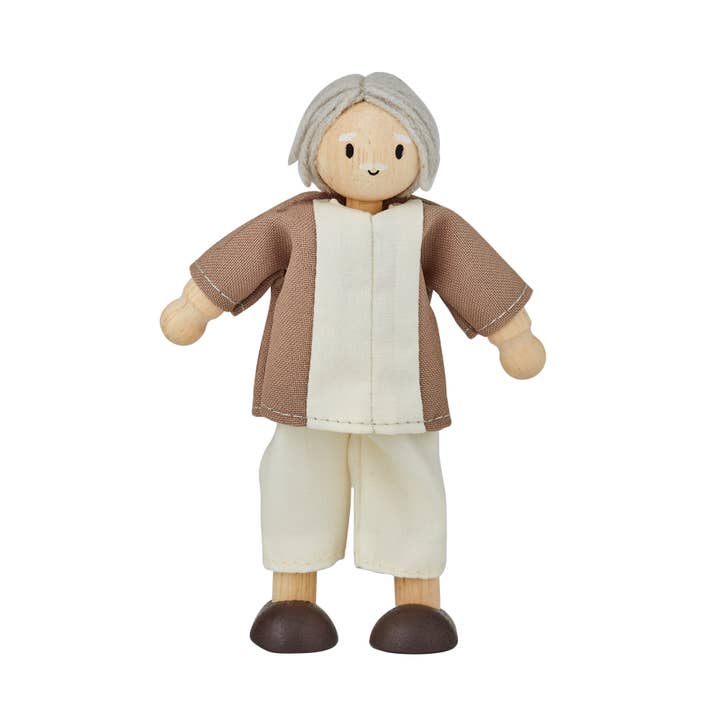 Grandfather Dollhouse Figure - Fair Skin Tone for wholesale by PlanToys