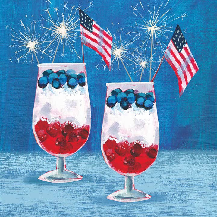 BEV-PATRIOTIC PARFAIT for wholesale by Paperproducts Design • Ambiente
