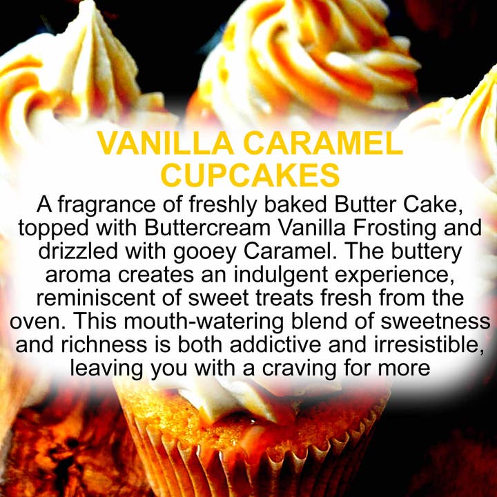 Aroma Kaz - Wholesale Fragrance oil - Vanilla Caramel Cupcakes Fragrance Oil Soap/Candle/Crafts1