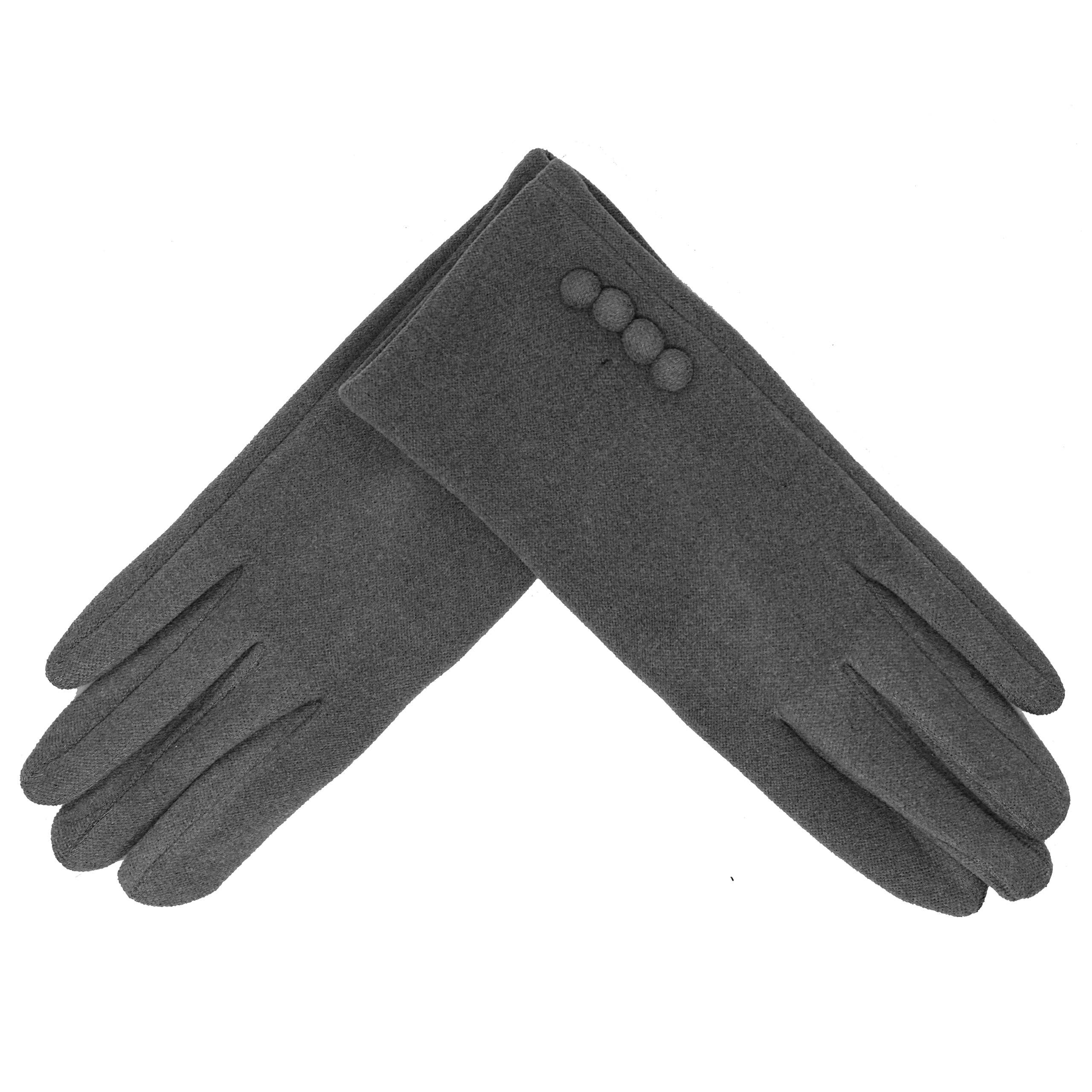 Alba Wholesale – wholesale Gloves – Women's – Four Button Touchscreen Gloves11