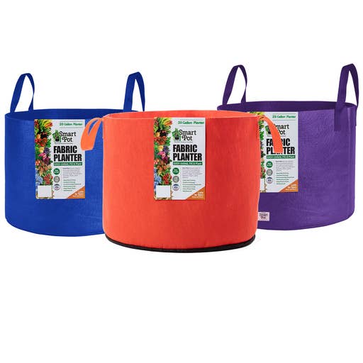 Smart Pot Assorted Colors - 20 Gallon for wholesale by Smart Pots