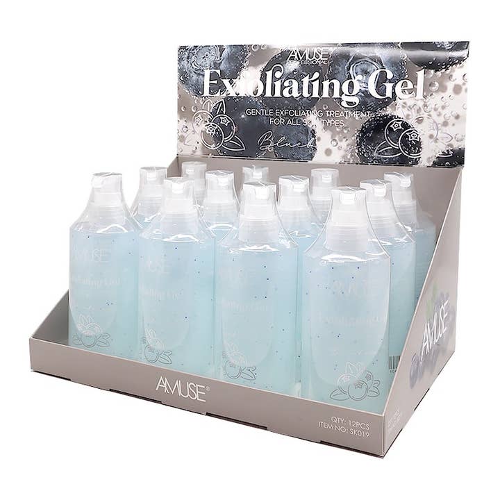 PINEAPPLE Beauty - Wholesale Facial Exfoliant/Scrub - Amuse SK019 Blueberry Exfoliating Gel - 12pc
